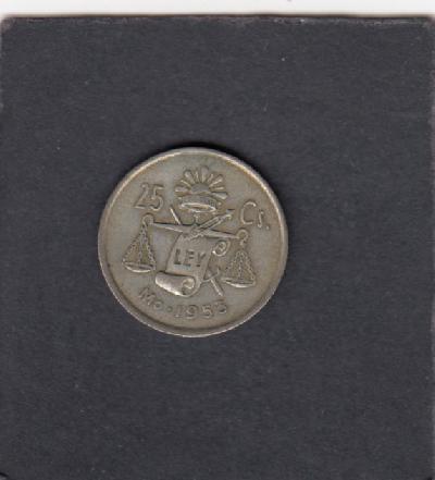 Beschrijving: 25 Centavos  BALANCE